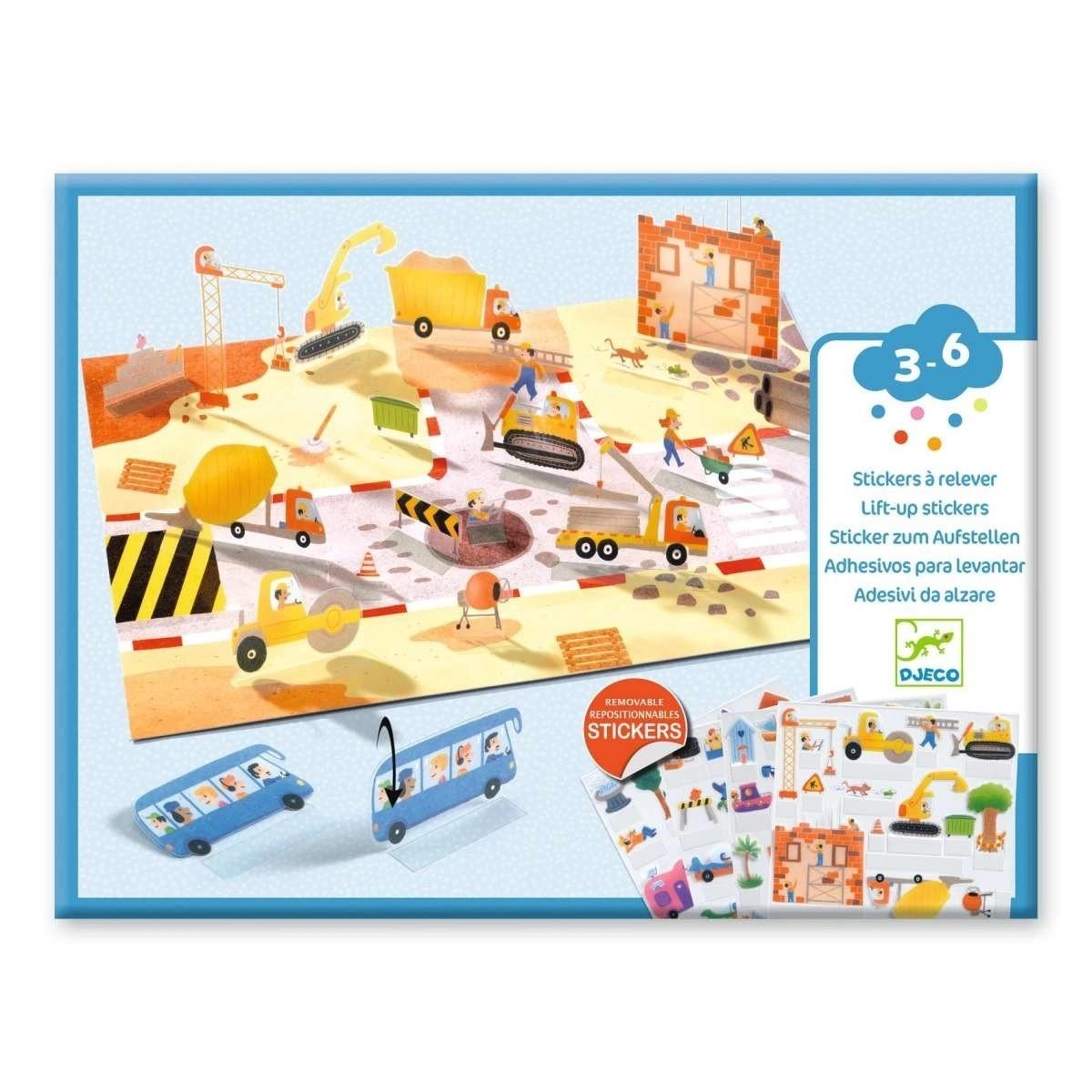 Igra sa nalepnicama VOZILA 