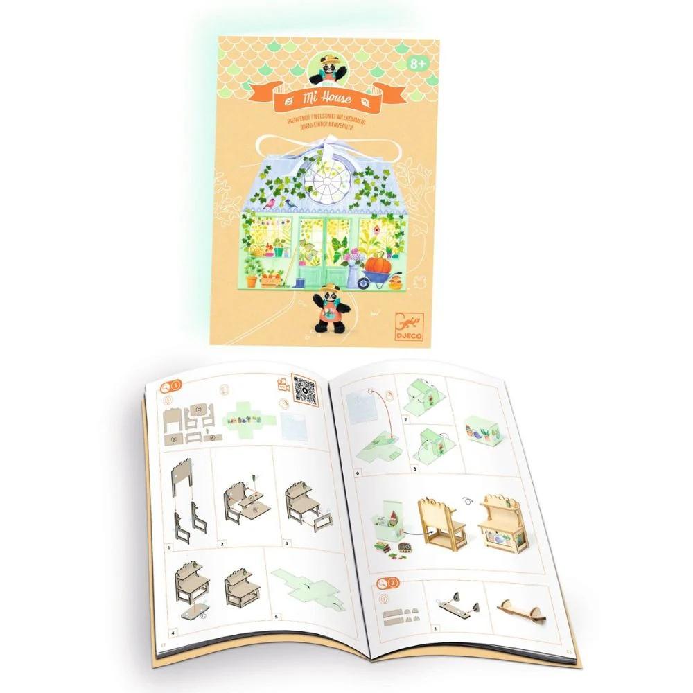 Kućica za igranje - PANDA OLIVE 