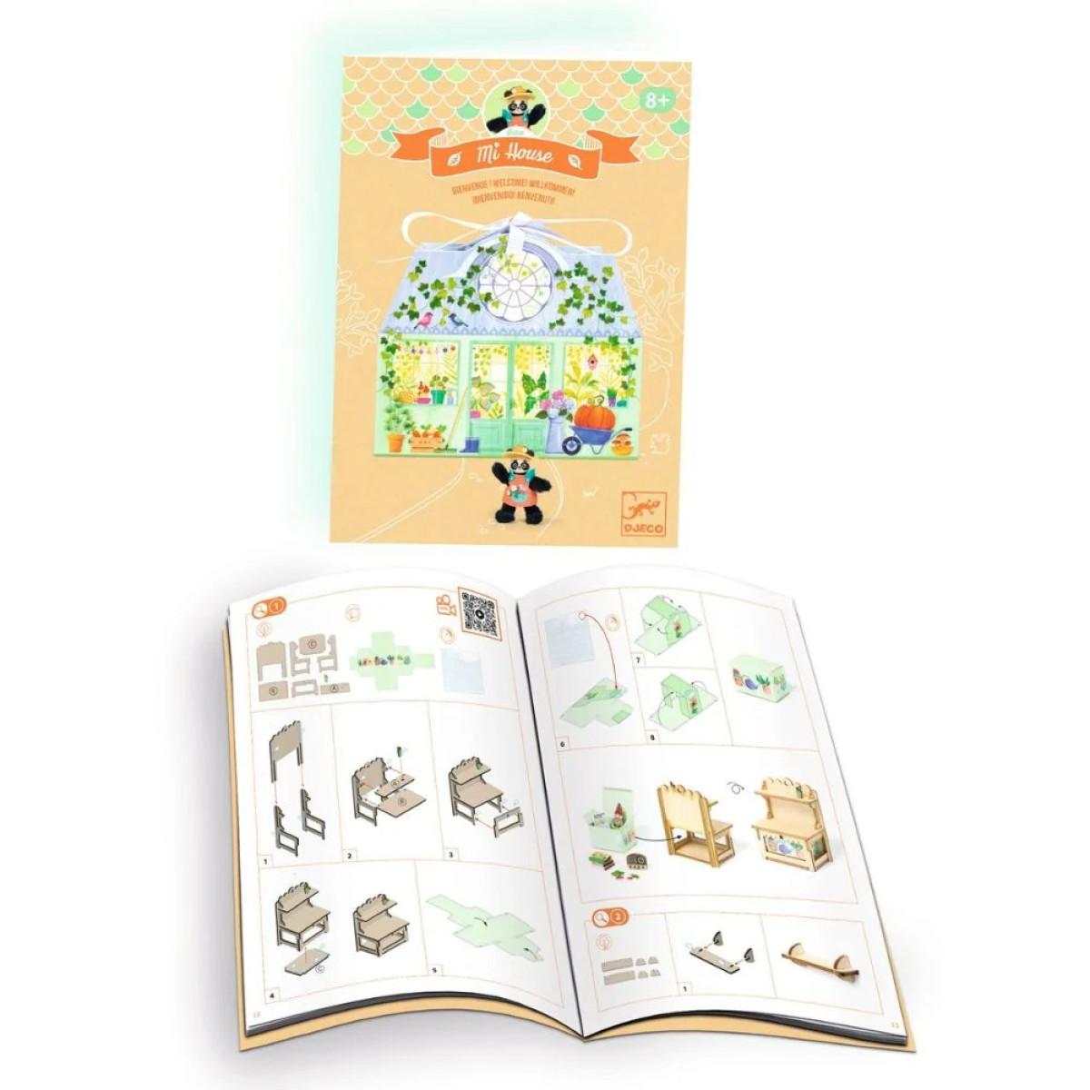 Kućica za igranje - PANDA OLIVE 