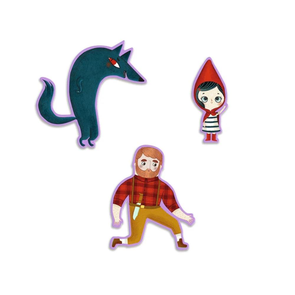 Puzzle za decu 35 - CRVENKAPA 