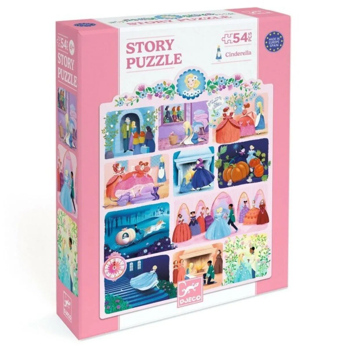 Puzzle za decu 54 - PEPELJUGA 