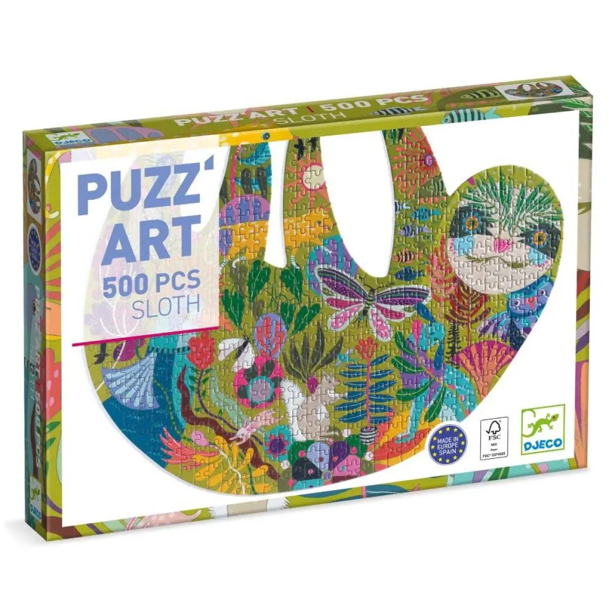 Puzzle za decu 500 - LENJIVAC 