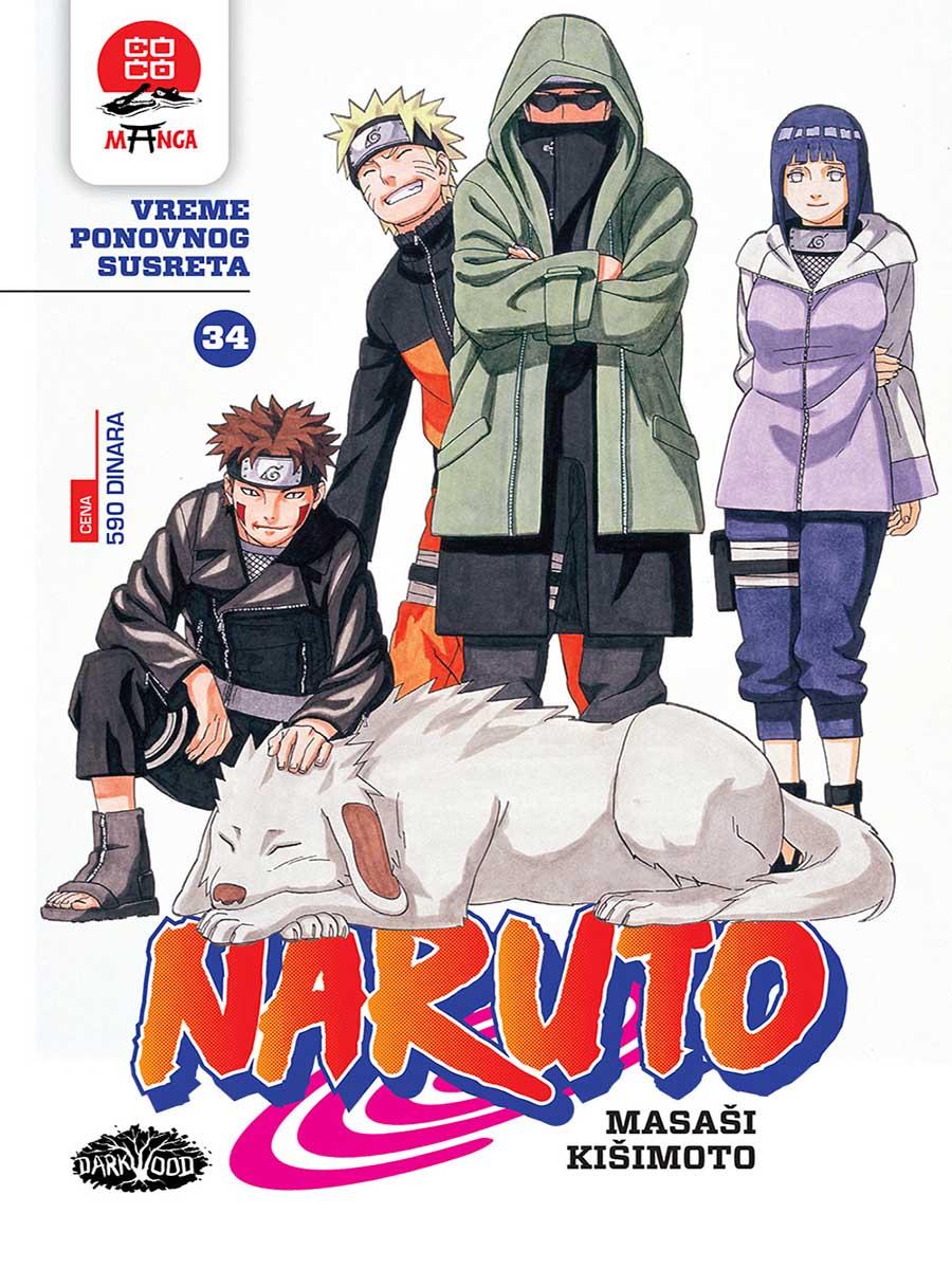 NARUTO 34 Vreme ponovnog susreta 