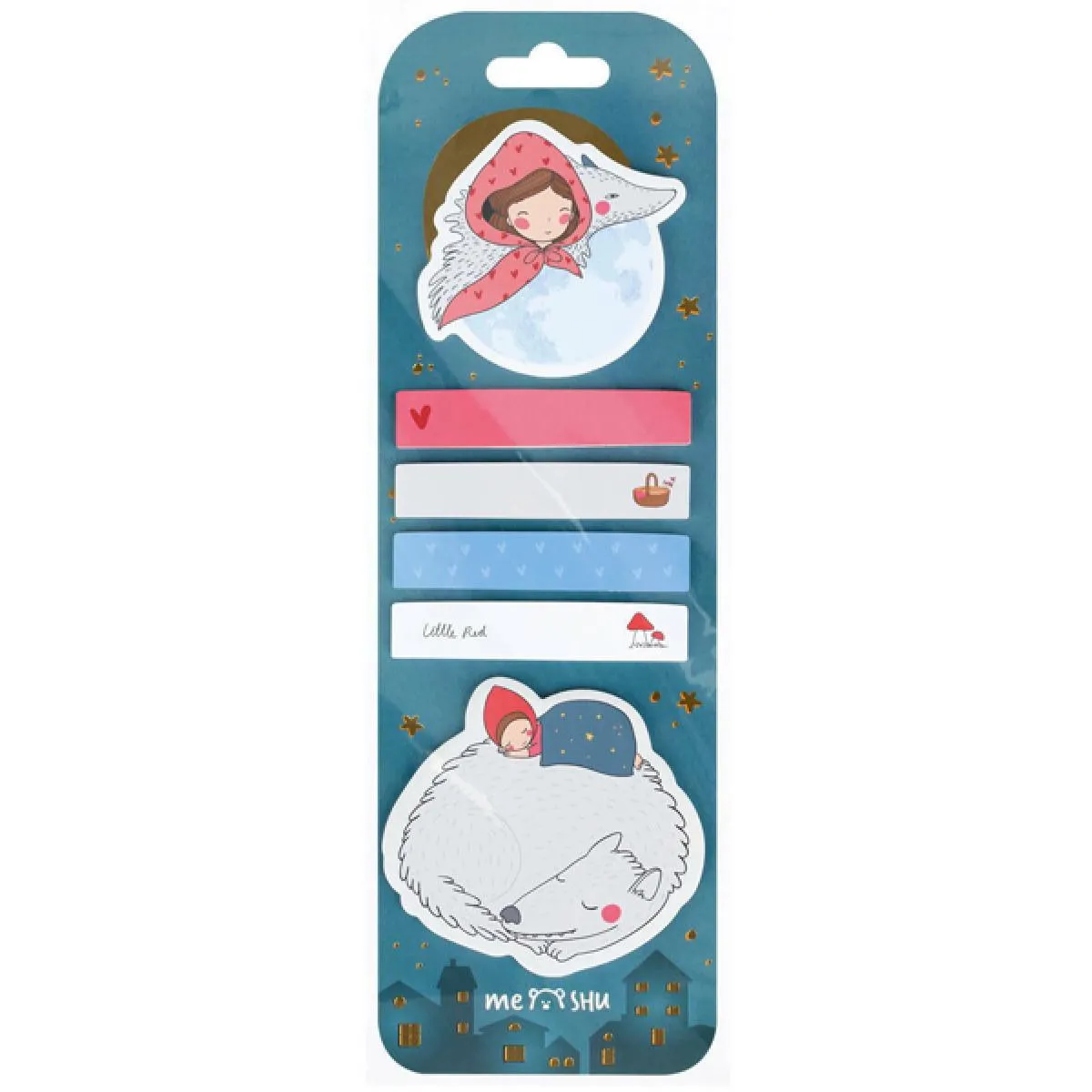 Set samolepljivih listića LITTLE RED 