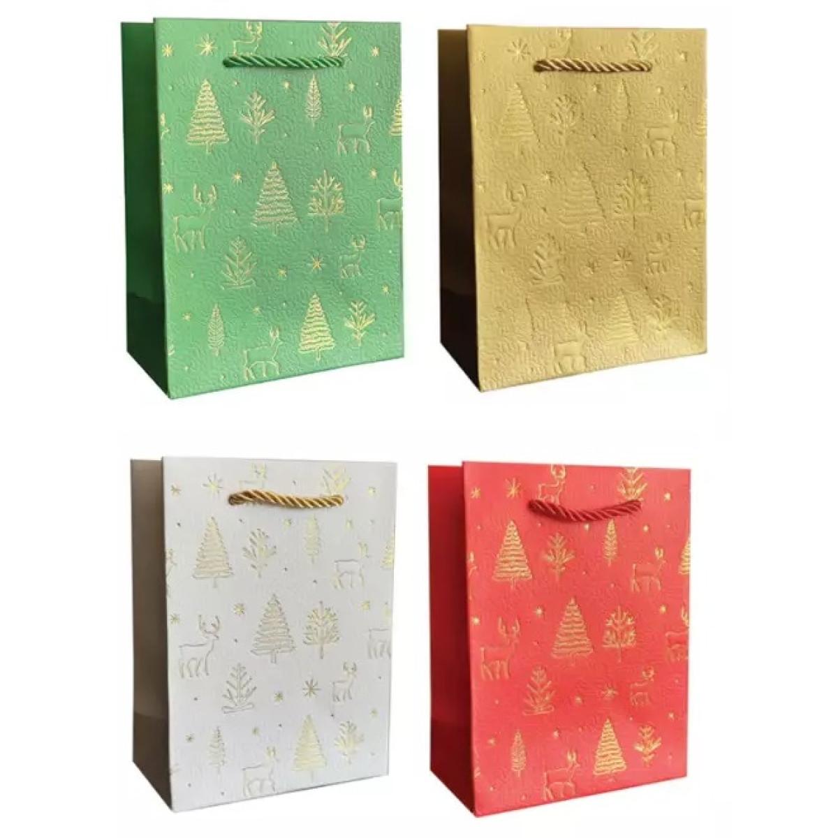 Novogodišnja ukrasna kesa VELIKA DELUX 26x32x12 