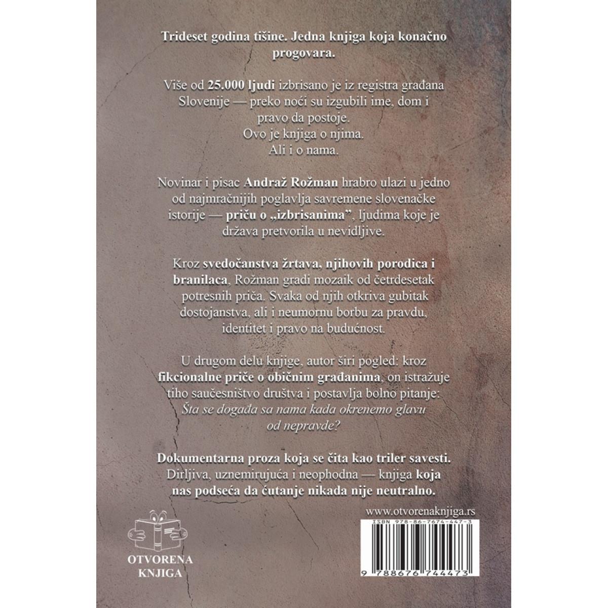 OVO SE NE MOŽE IZBRISATI 