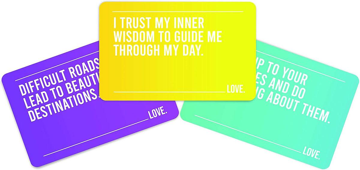 100 kartica sa afirmacijama za unutrašnji sjaj LJUBAV 