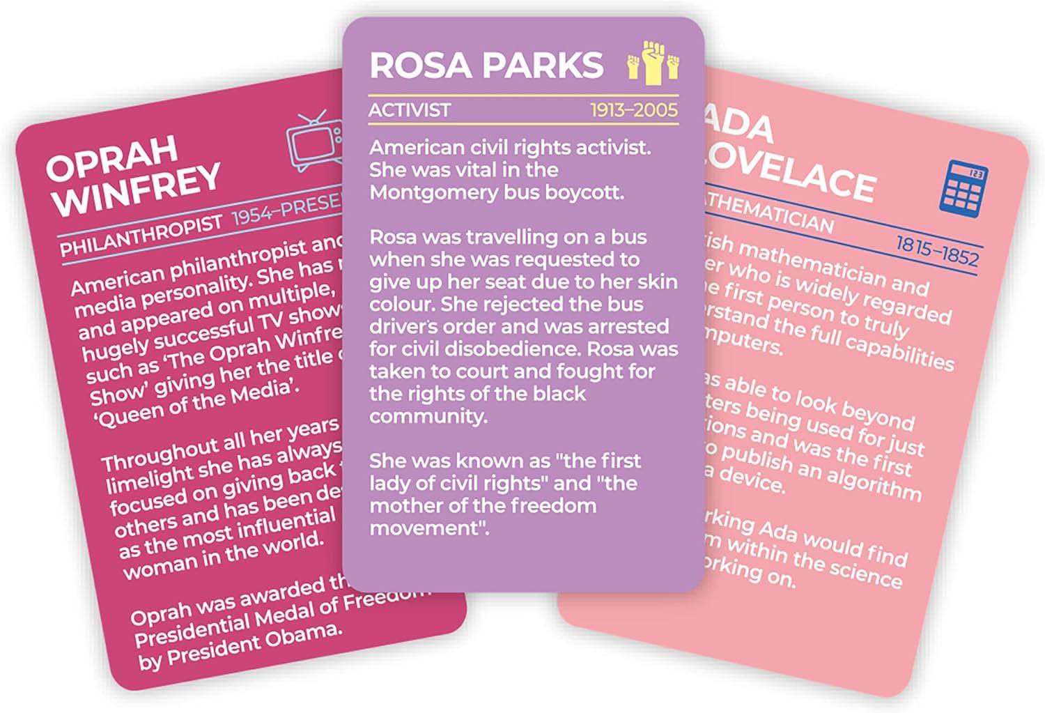 Kartice 100 ŽENA KOJE SU PROMENILE SVET 