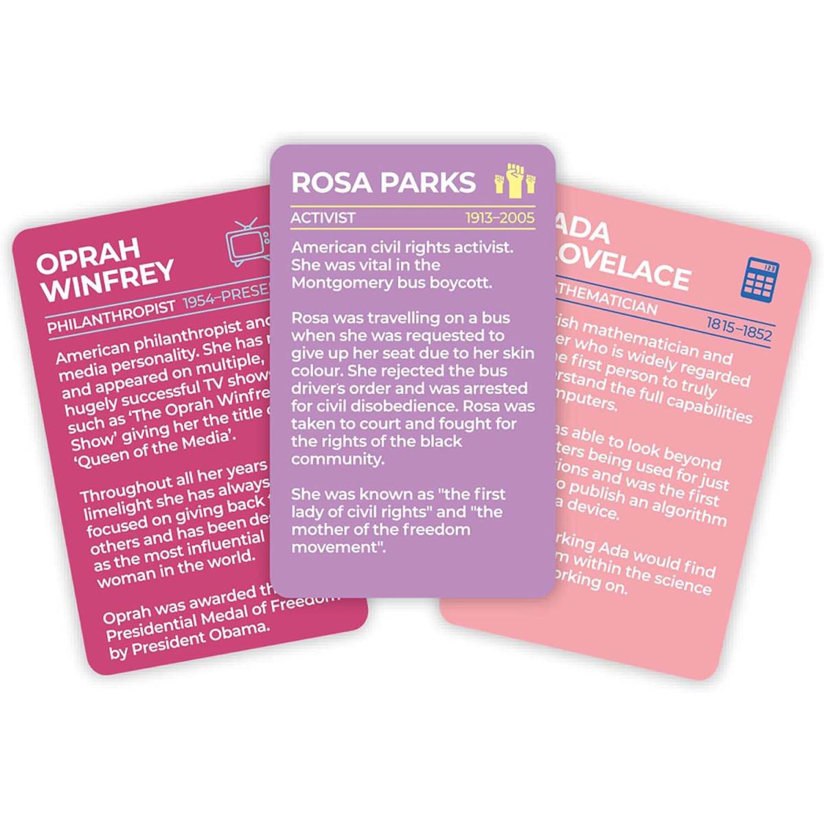 Kartice 100 ŽENA KOJE SU PROMENILE SVET 