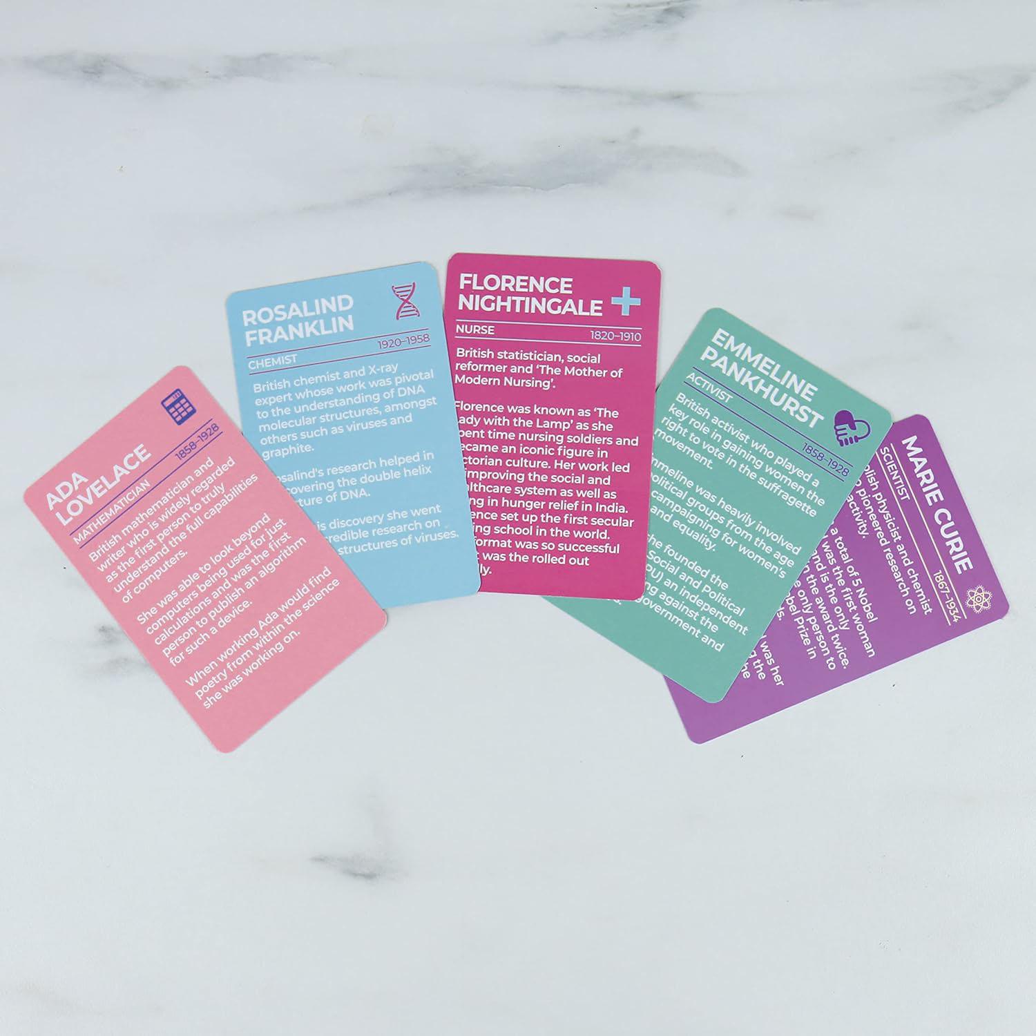 Kartice 100 ŽENA KOJE SU PROMENILE SVET 