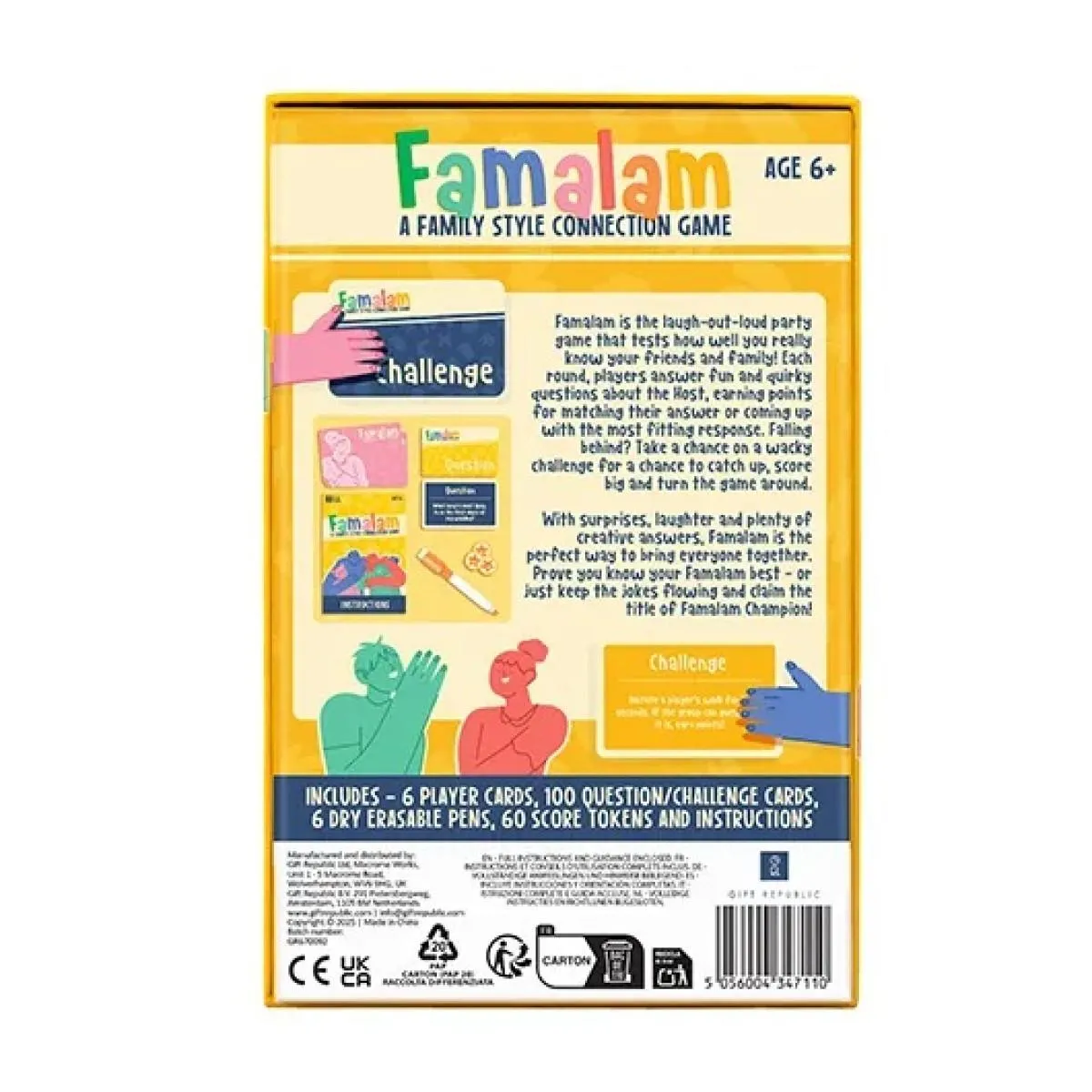 Porodična društvena igra FAMALAM 