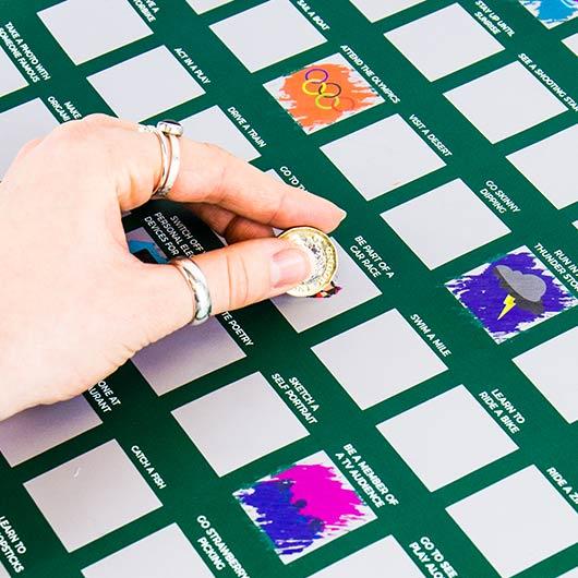 Greb-greb poster 100 THINGS TO DO 