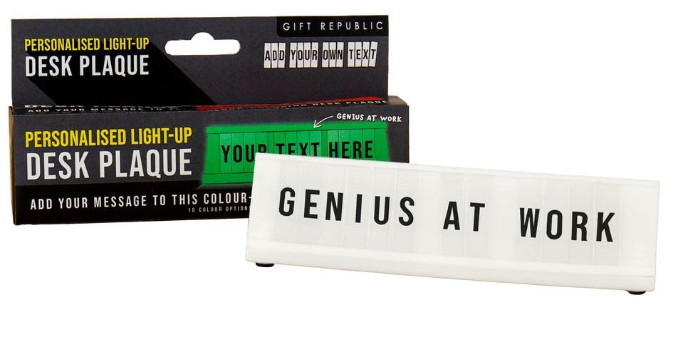 Personalizovana pločica za radni sto 