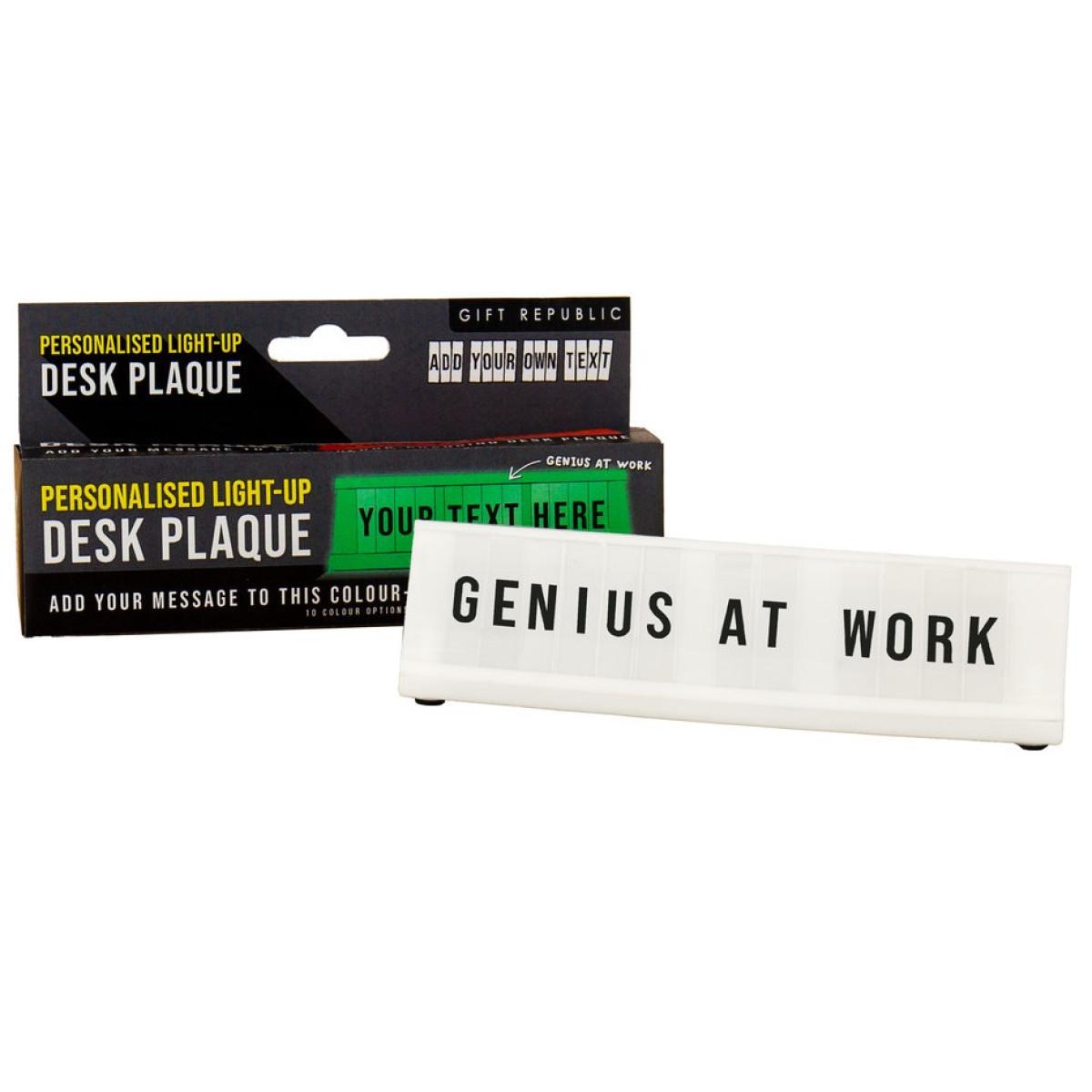 Personalizovana pločica za radni sto 