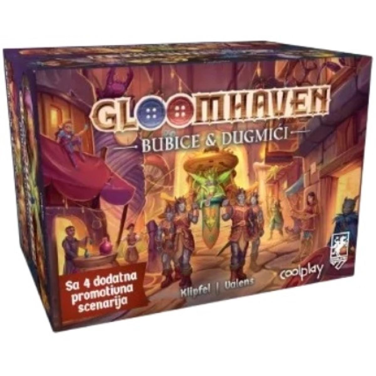 Društvena igra GLOOMHAVEN BUBICE & DUGMIĆI 
