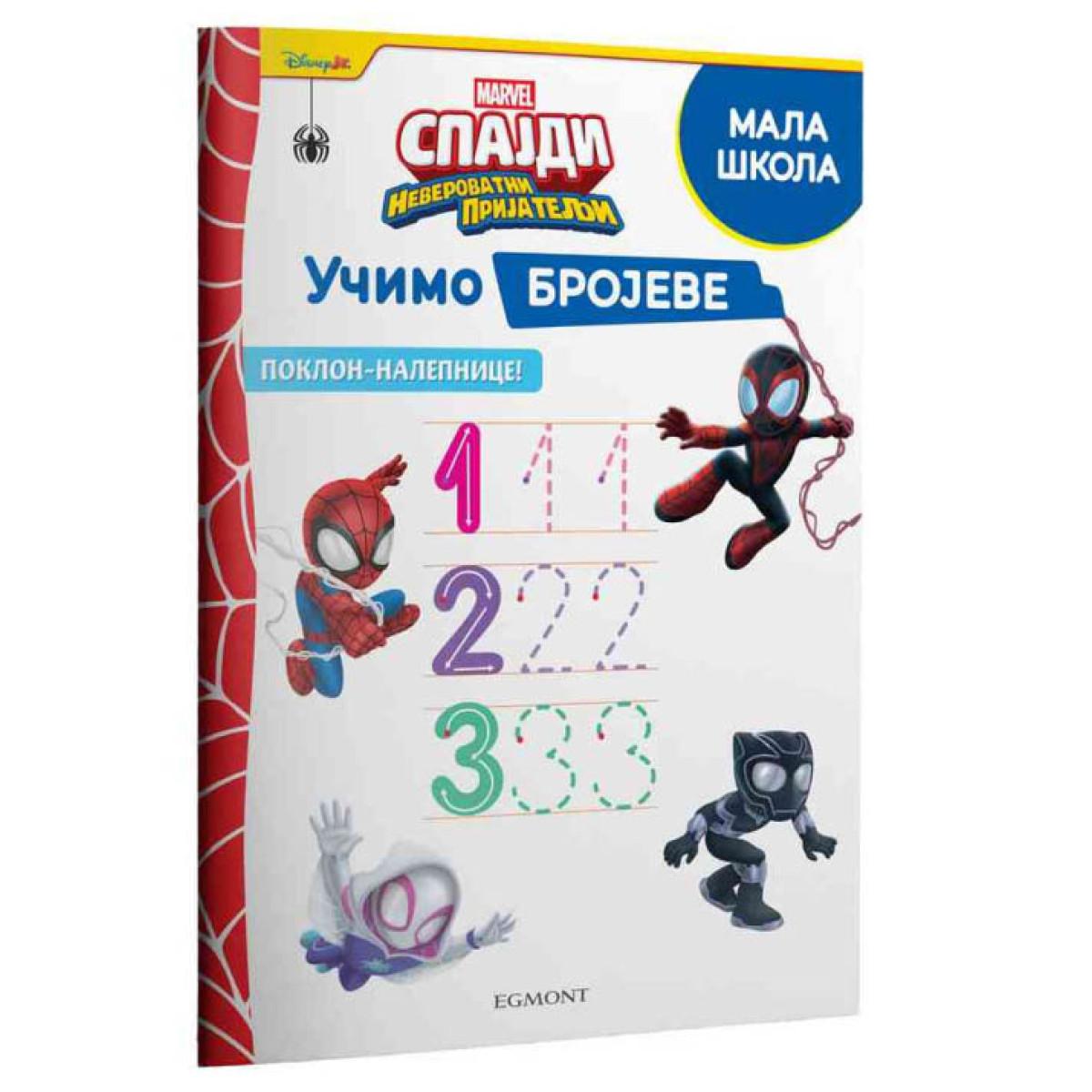 DISNEY MARVEL SPAJDI - UČIMO BROJEVE 
