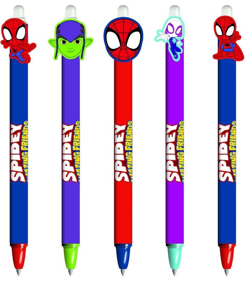 Piši briši hemijska olovka SPIDEY & FRIENDS (više vrsta) 
