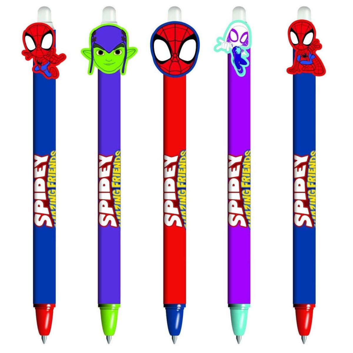Piši briši hemijska olovka SPIDEY & FRIENDS (više vrsta) 