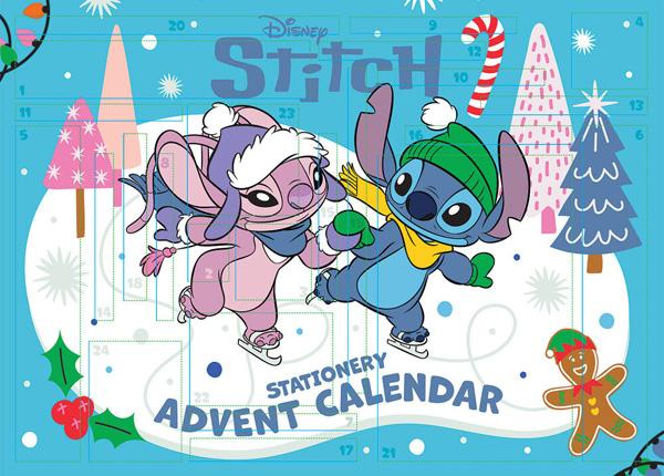 Advent kalendar - školski set LILO AND STITCH 