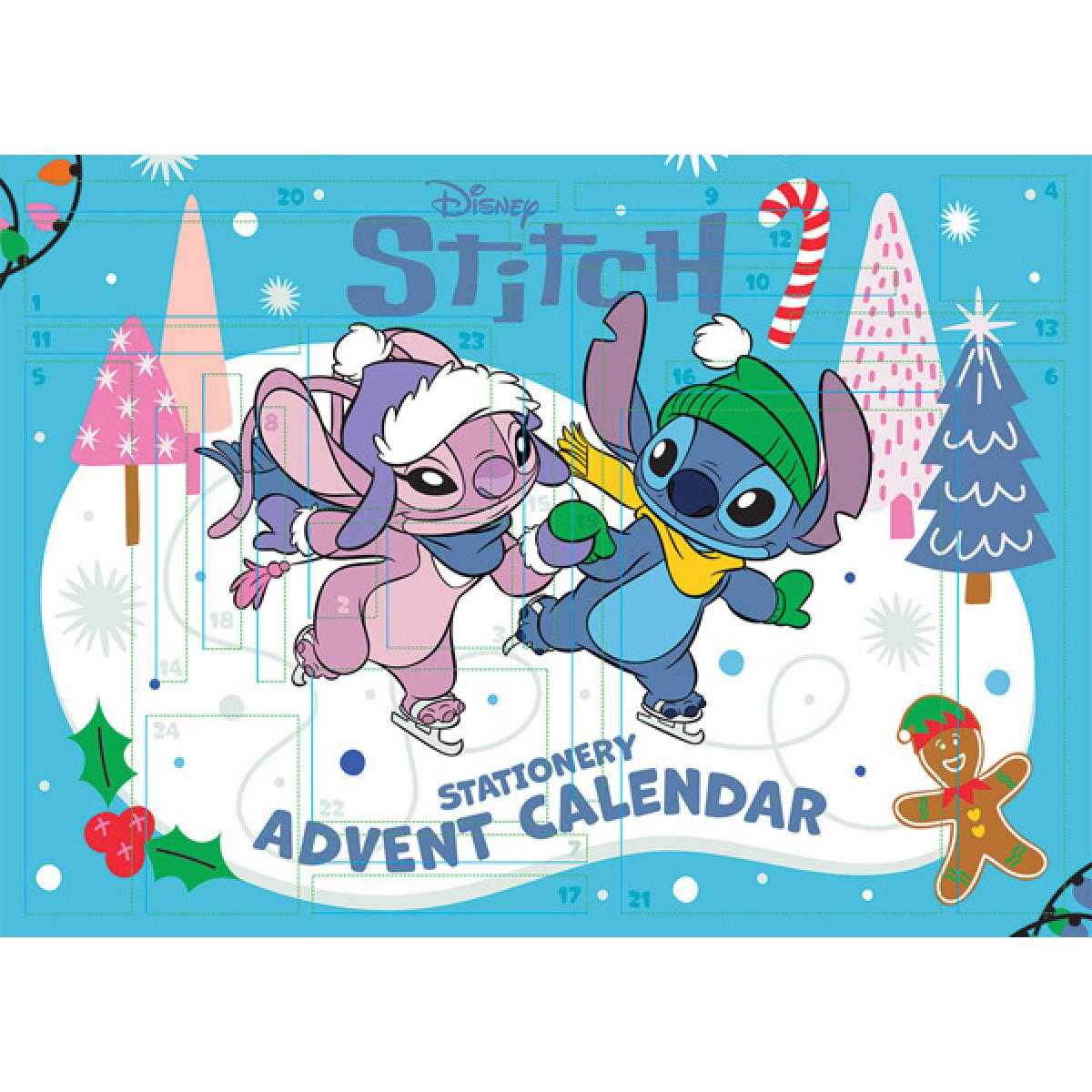 Advent kalendar - školski set LILO AND STITCH 