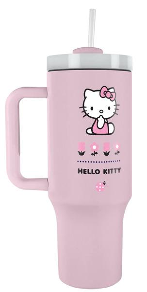 HELLO KITTY putna šolja PINK 1200ml 