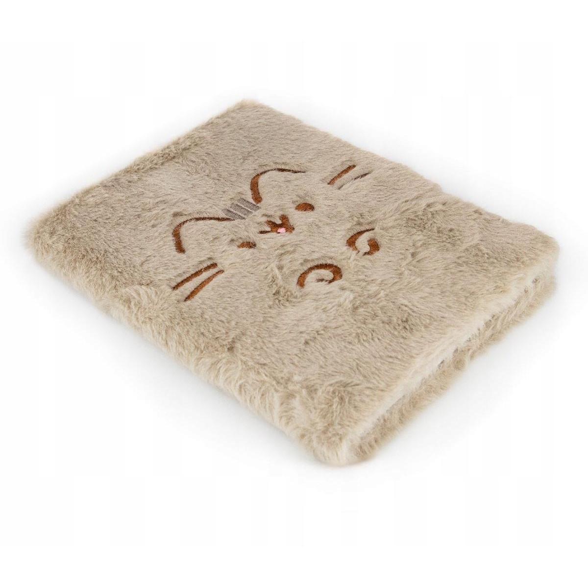 Plišani notes A5 PUSHEEN Playful 