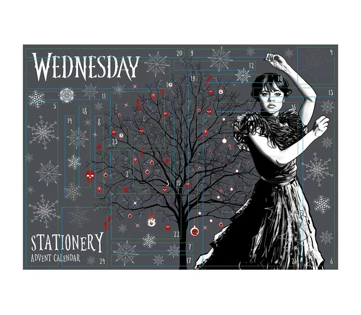 Advent kalendar i školski set WEDNESDAY 