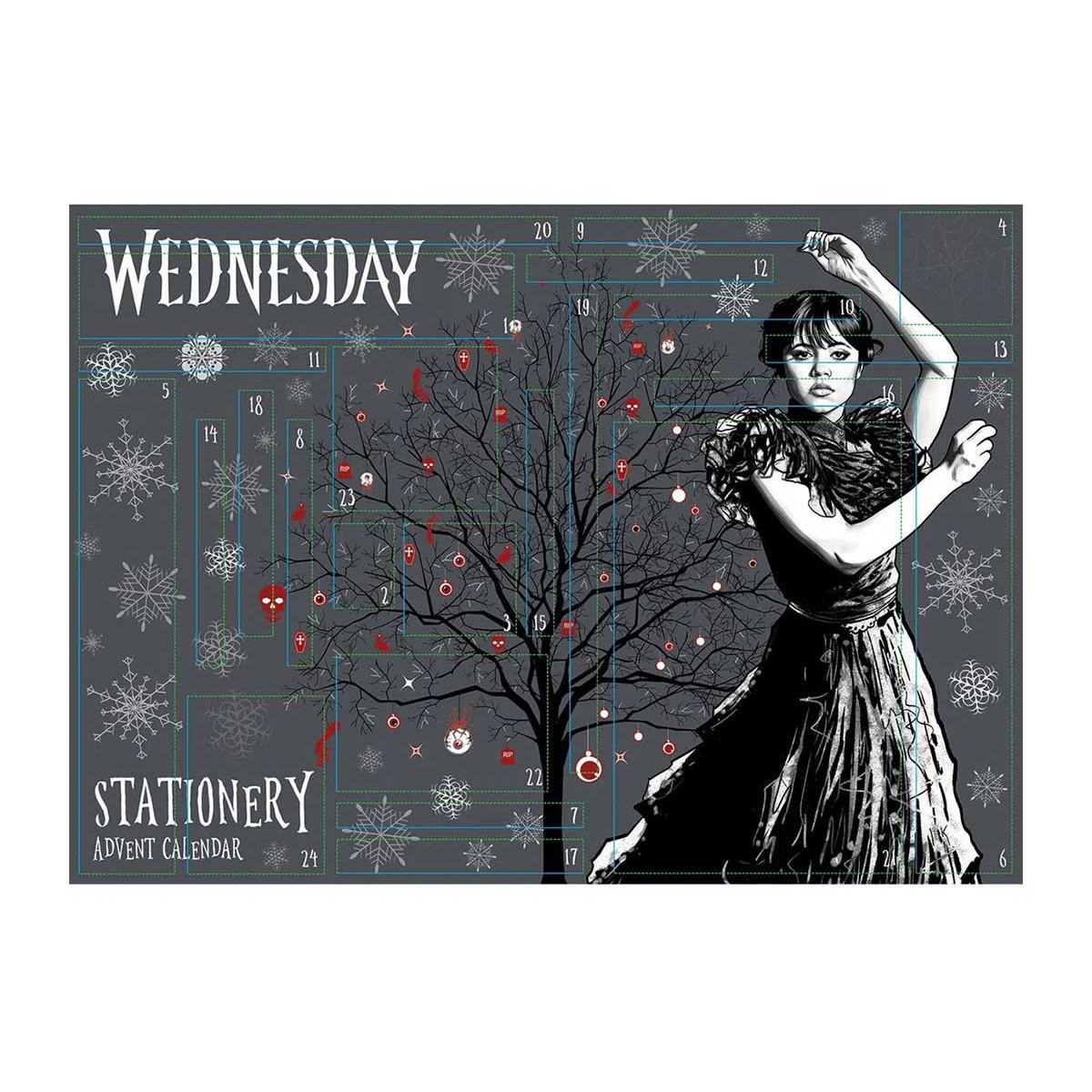 Advent kalendar i školski set WEDNESDAY 