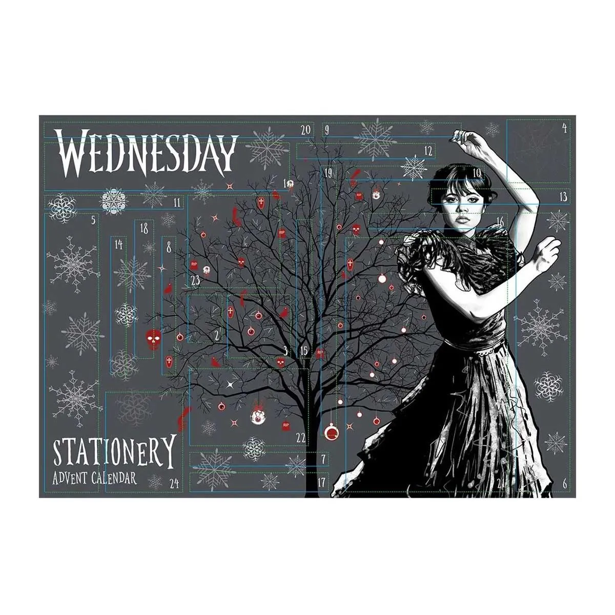 Advent kalendar i školski set WEDNESDAY 