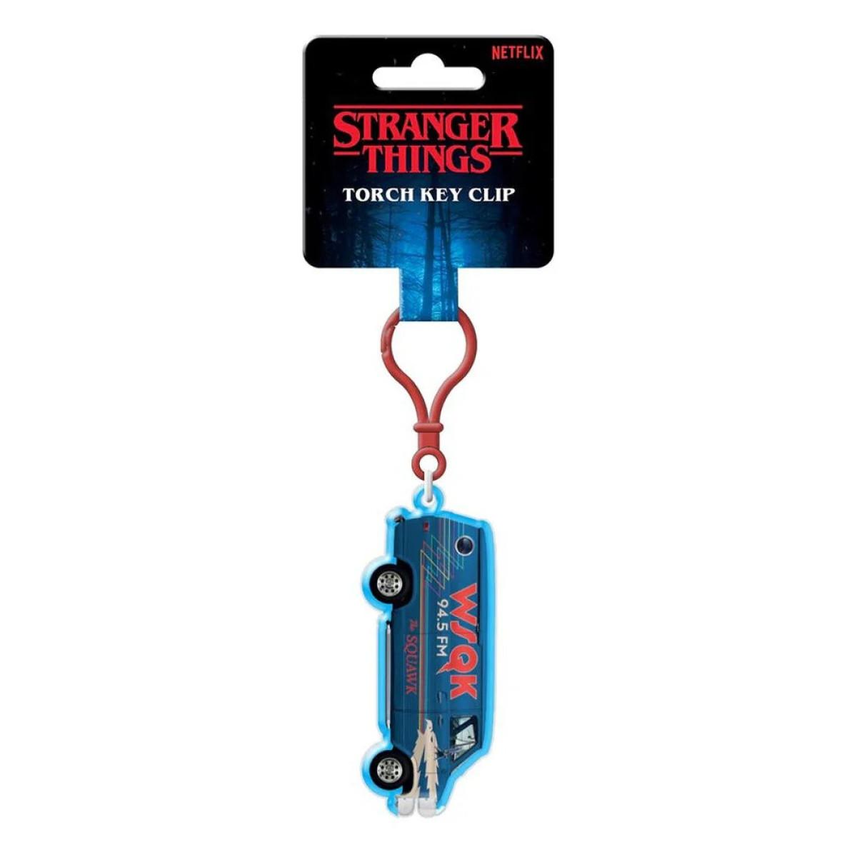 Privezak za ključeve sa lampicom STRANGER THINGS - WSQK VAN 