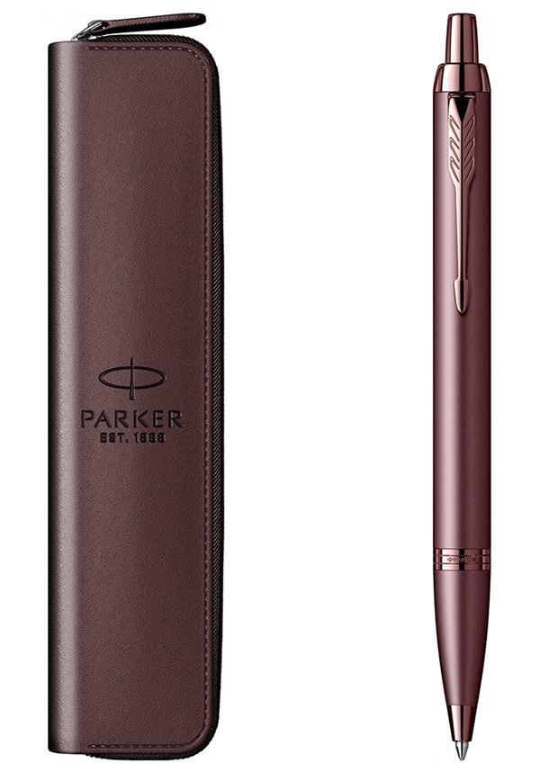 PARKER hemijska olovka i futrola ROYAL IM BURGUNDY 