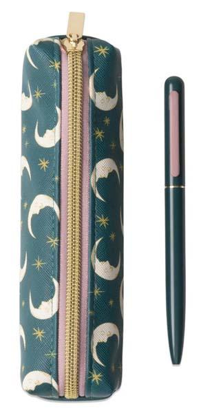 Poklon set olovka i futrola TEAL MOON 