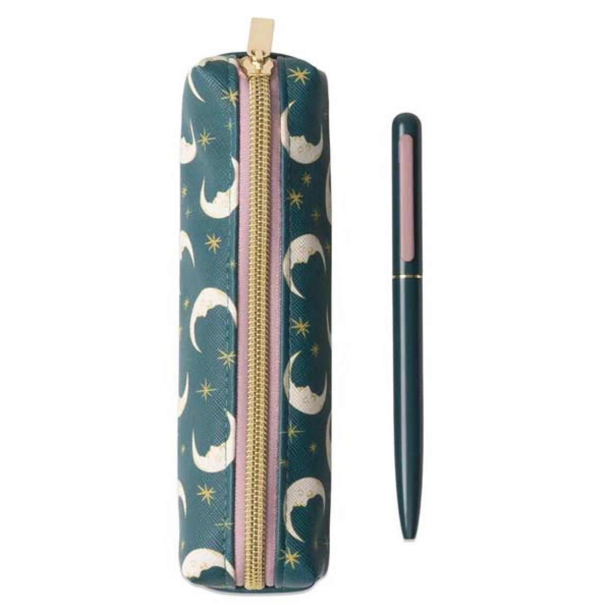 Poklon set olovka i futrola TEAL MOON 