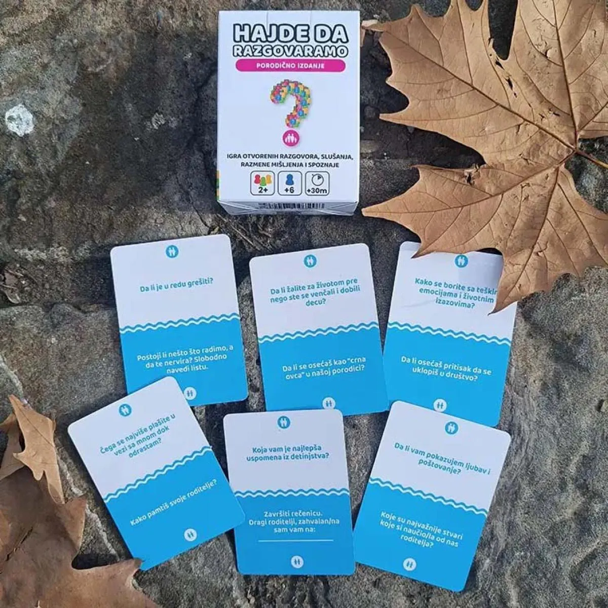 Društvena igra HAJDE DA RAZGOVARAMO  Porodično Izdanje 