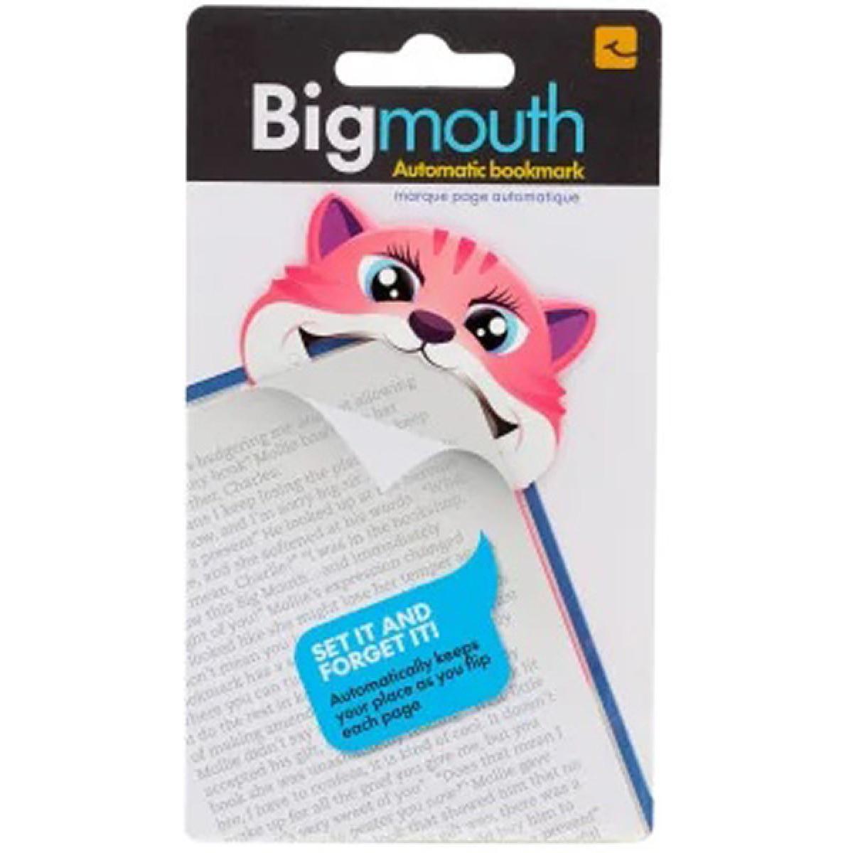 Bookmarker BIG MOUTH KITTY 