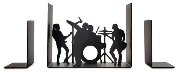 Držač za knjige BEND crni 