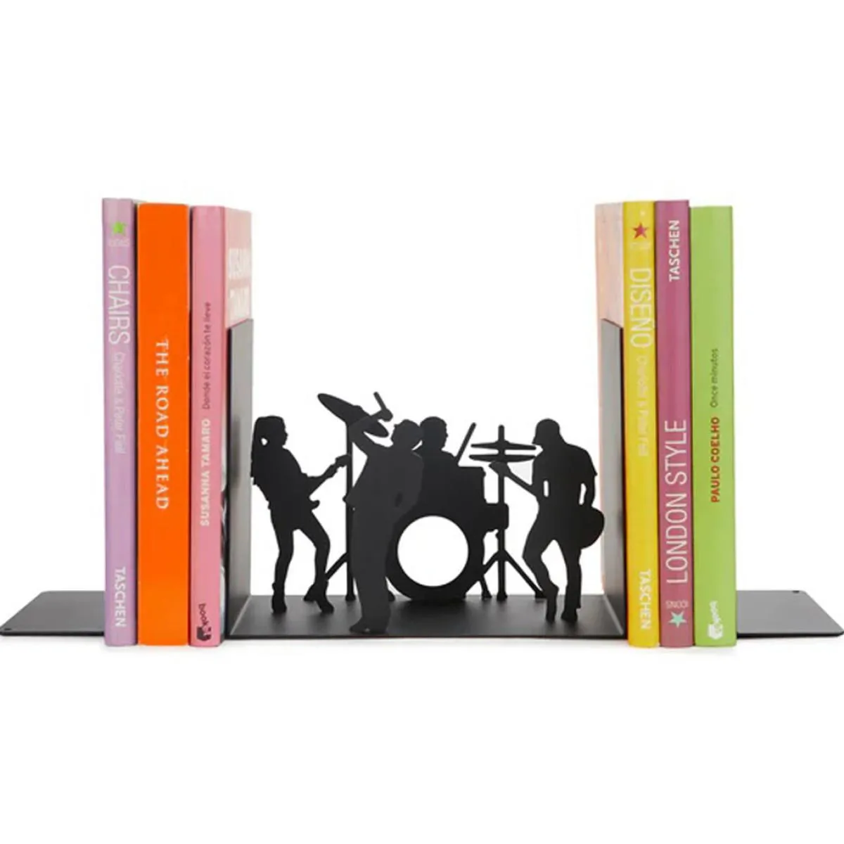 Držač za knjige BEND crni 