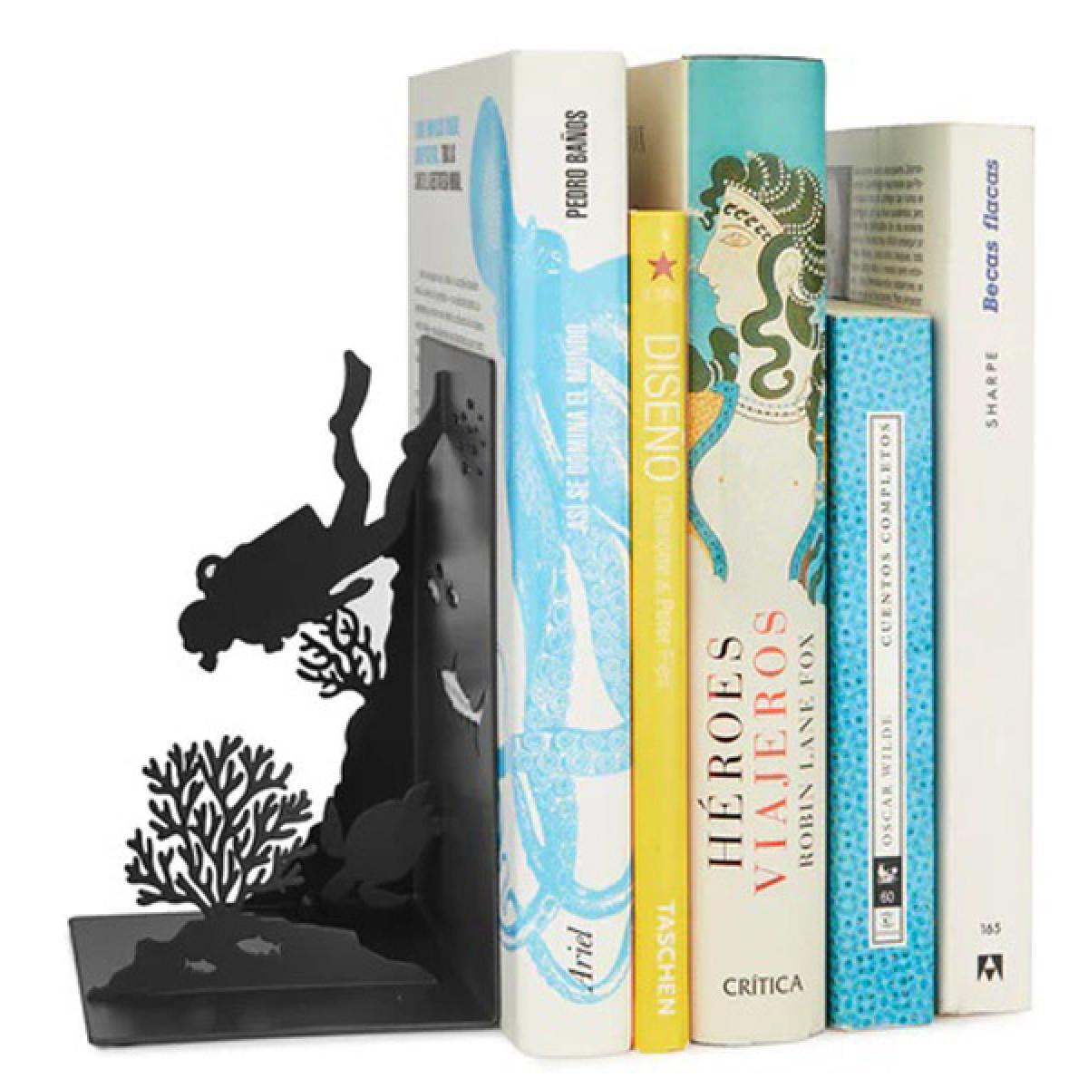 Držač za knjige RONILAC crni 