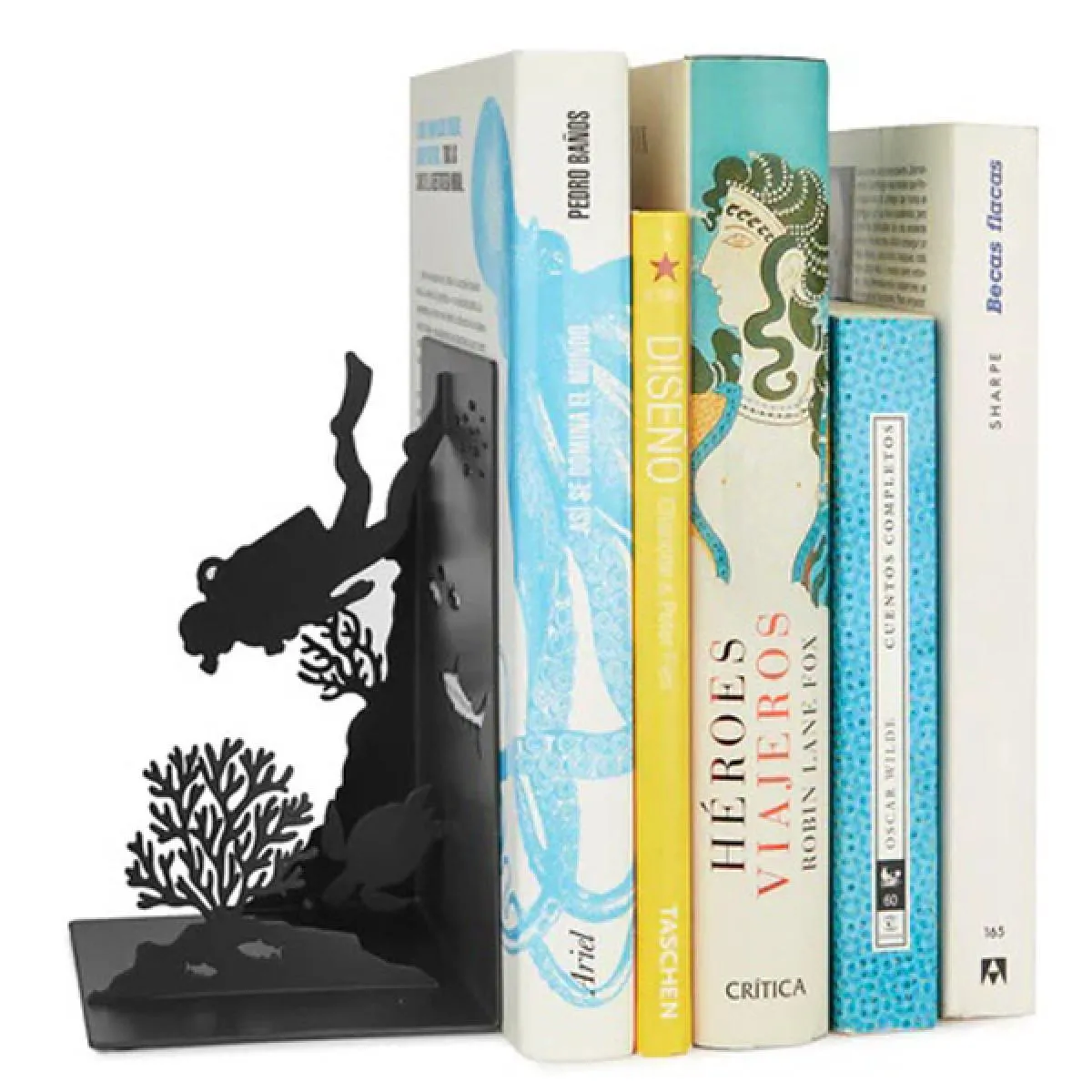 Držač za knjige RONILAC crni 