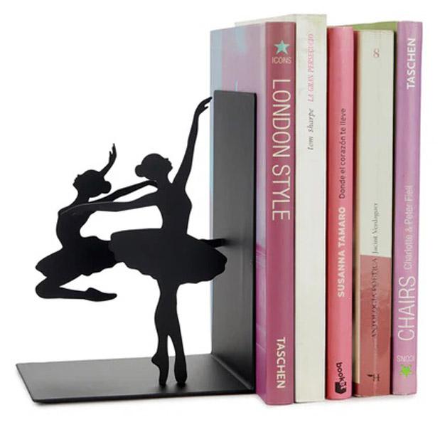 Držač za knjige BALERINA crni 