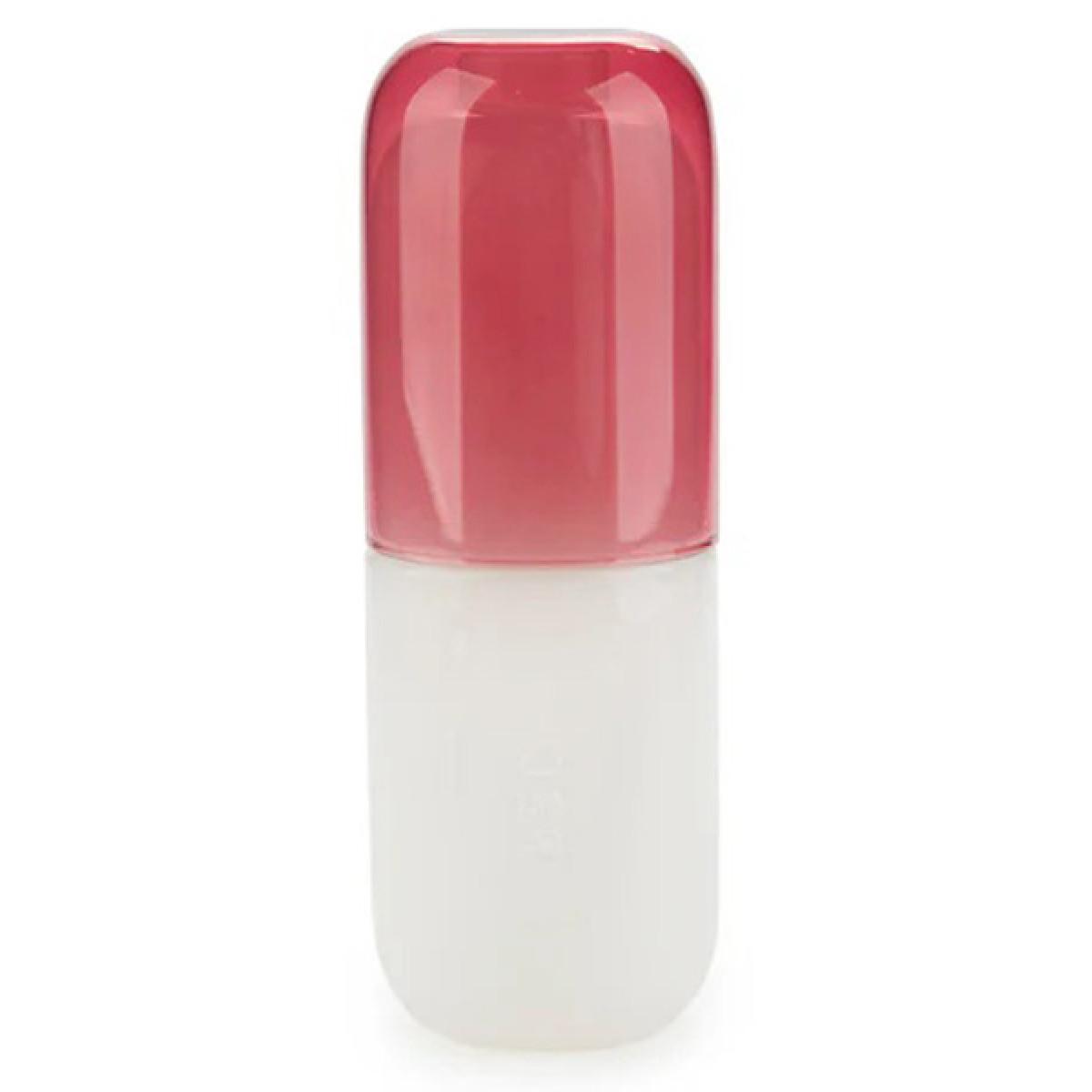 Flaša i čaša PILULA  crveno-bela 550ml 