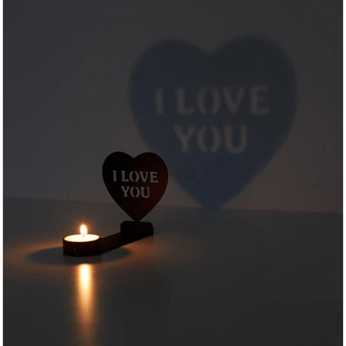 Svećnjak MOODS - crni 