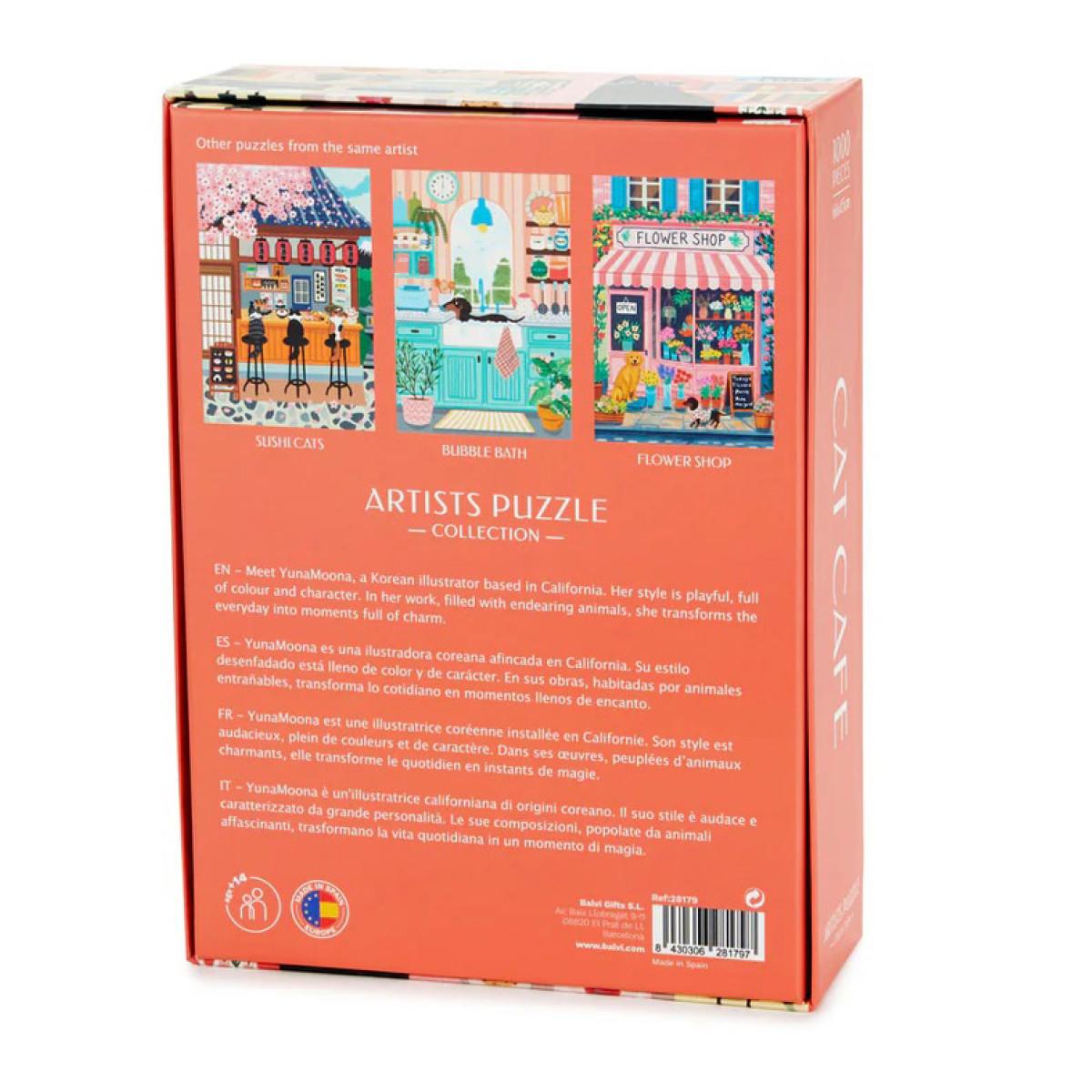 Puzzle 1000 CAT CAFE 