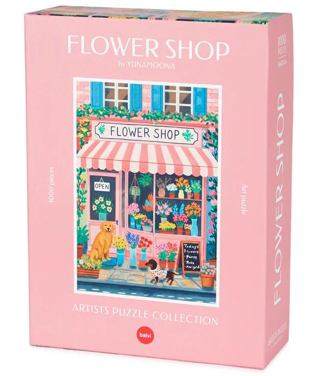 Puzzle 1000 FLOWER SHOP 