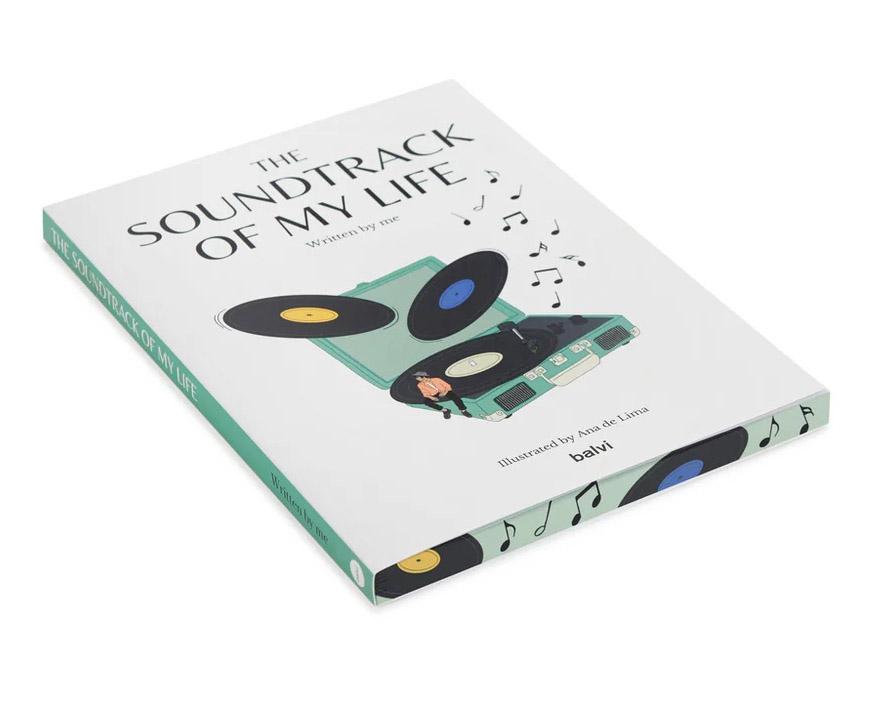 Notes A5 THE SOUNDTRACK OF MY LIFE, 192 stranica na linije 