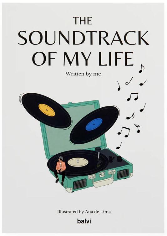 Notes A5 THE SOUNDTRACK OF MY LIFE, 192 stranica na linije 
