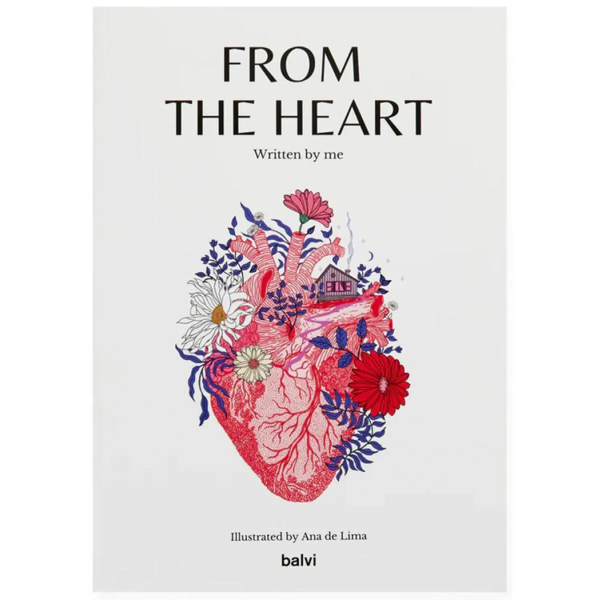 Notes A5 FROM THE HEART, 192 stranica na linije 