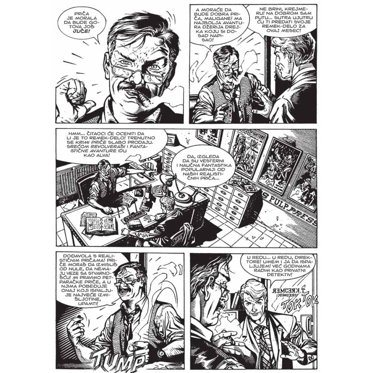 ZLATNA SERIJA 61 (KOR B) Mister No i Marti Misterija Bekstvo iz „Skajneta” 