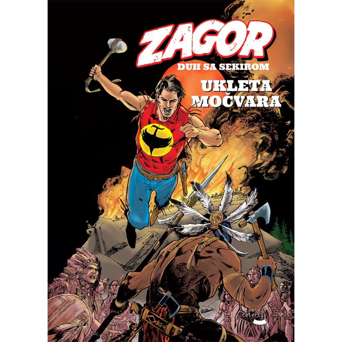 ZAGOR KNJIGA - UKLETA MOČVARA (KOR B) 
