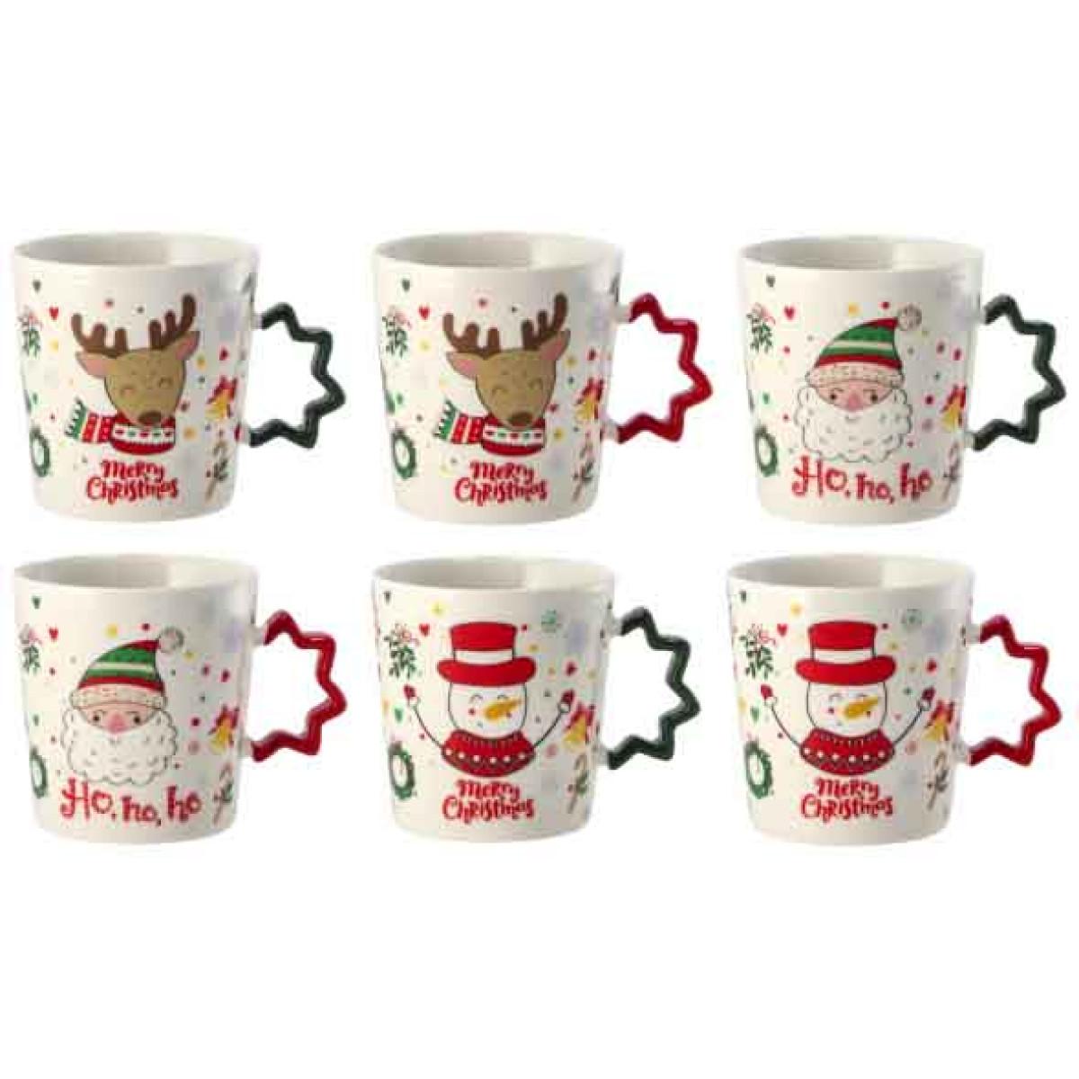 Keraička šolja NOVA GODINA 360ml 9x10cm 